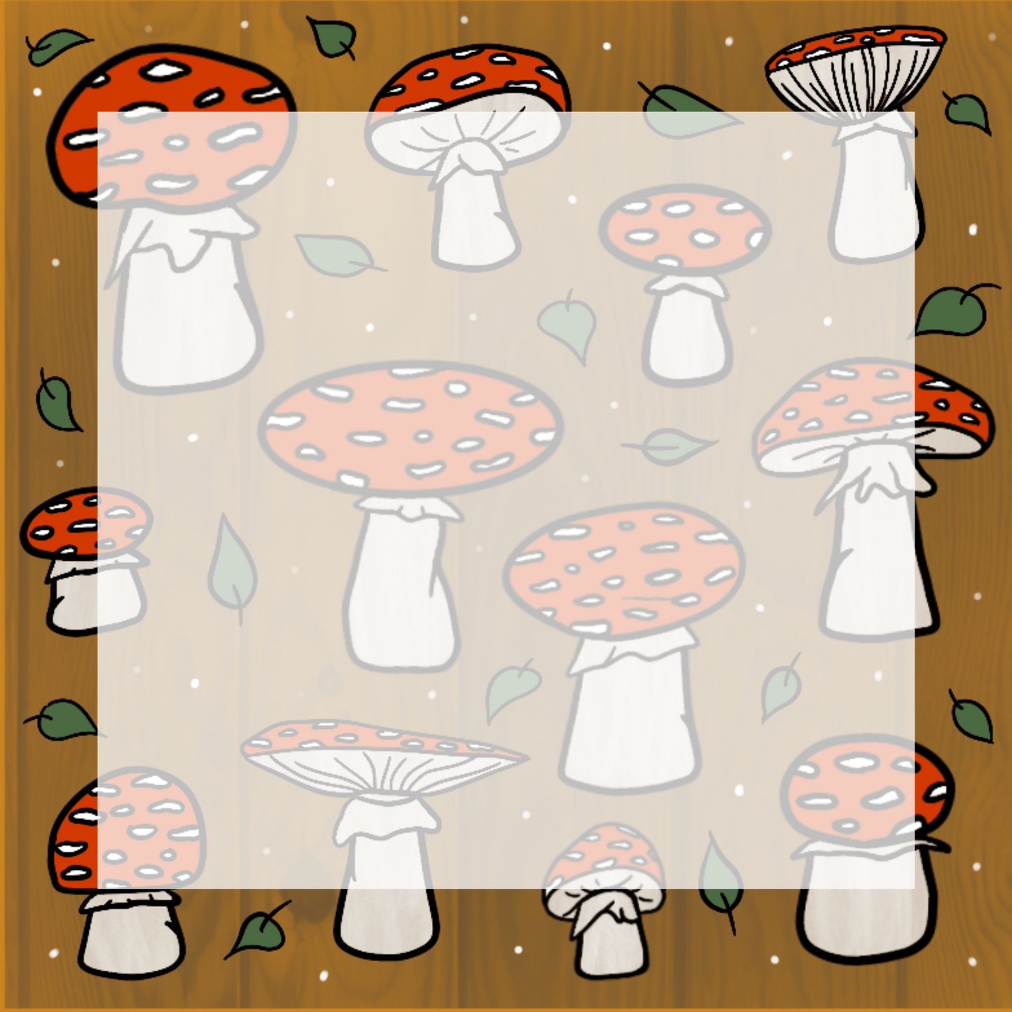 Mushroom Post-it Notes