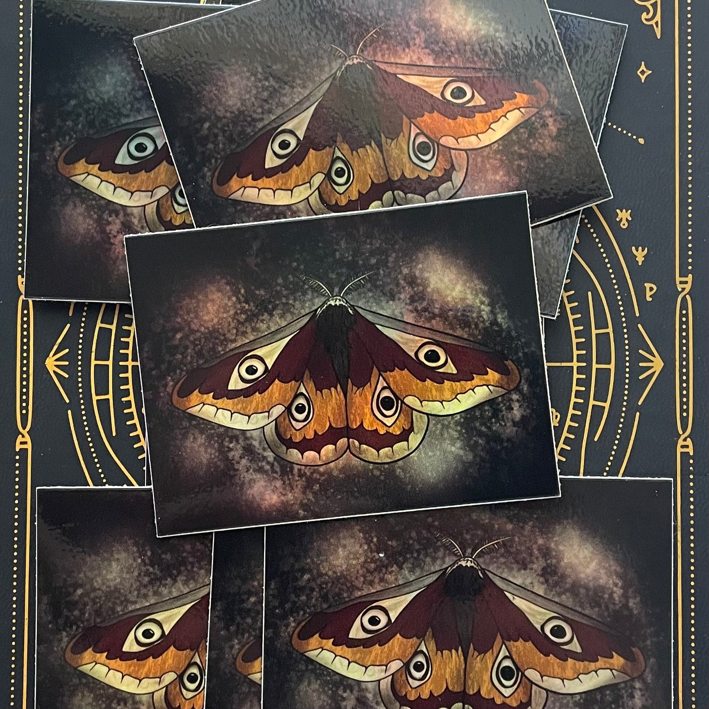 Holo Moth Sticker