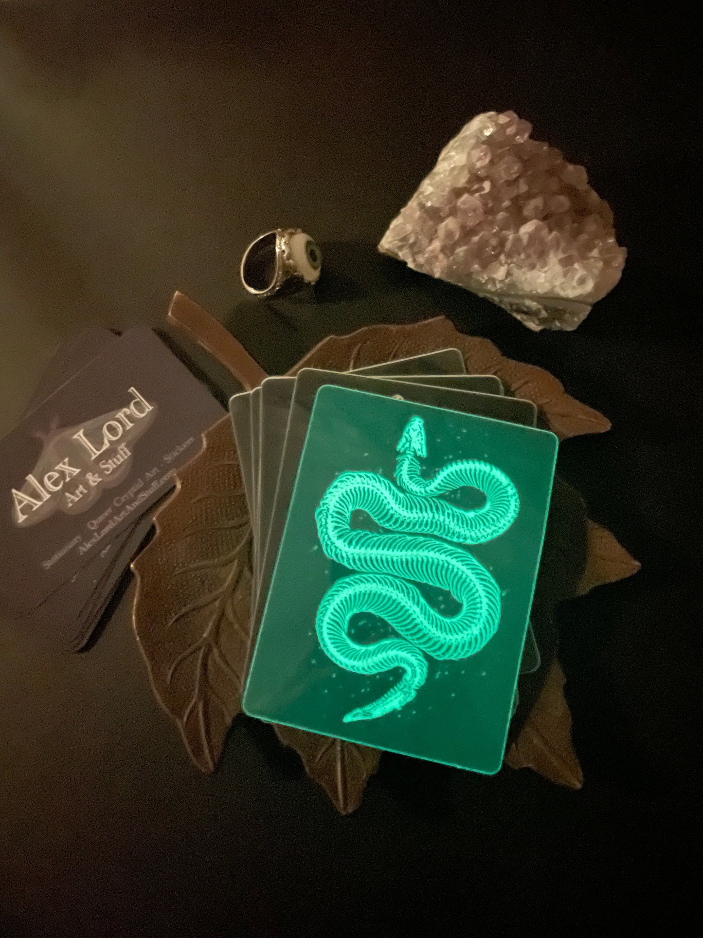 Snake Skeleton Sticker