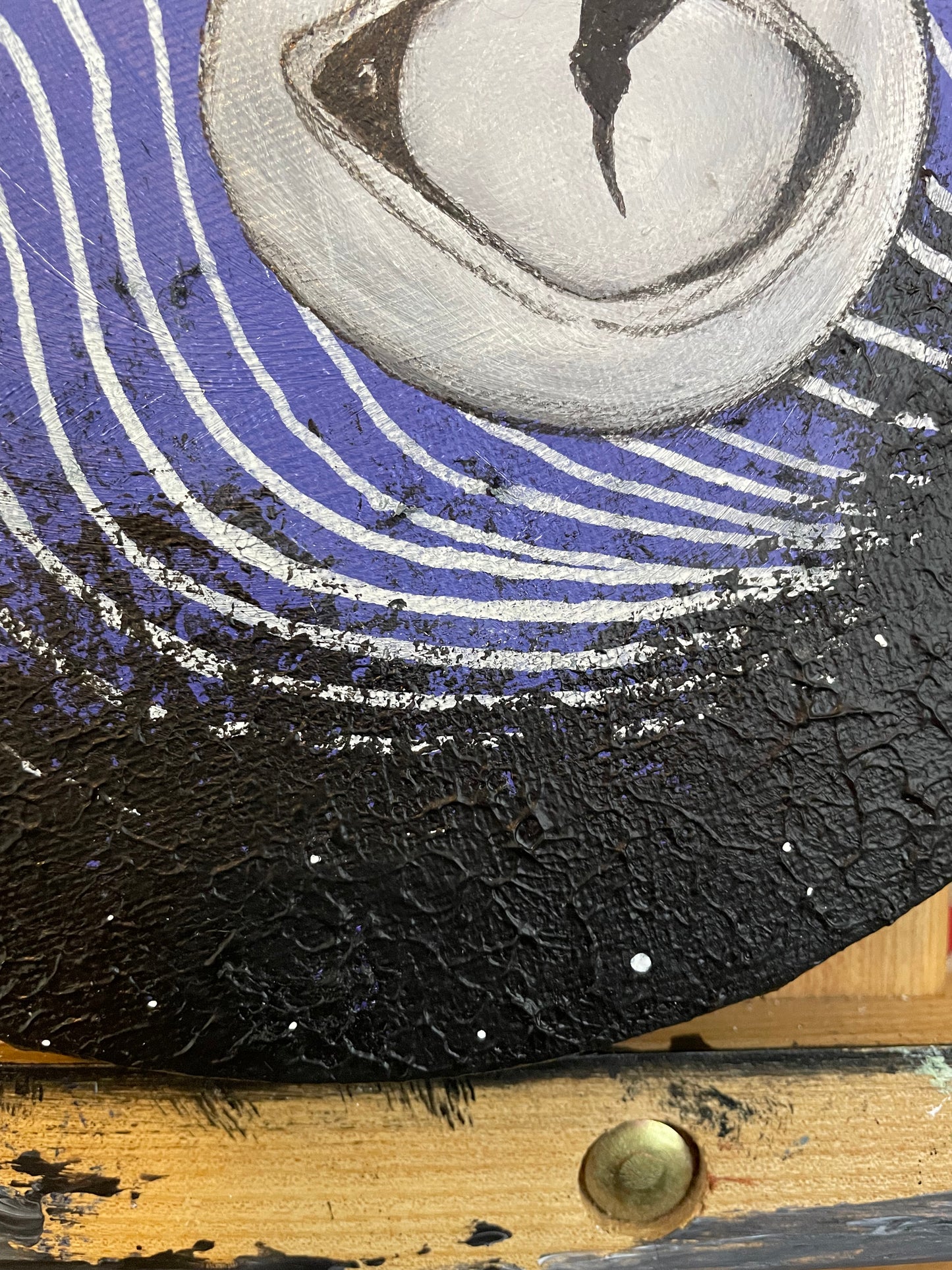 Optic Waves Painting