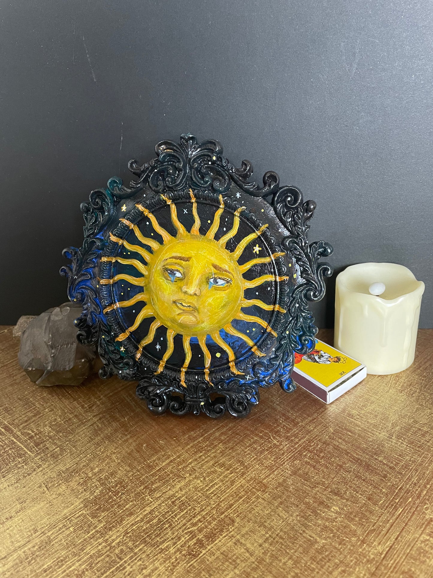 Sad Sun Painting