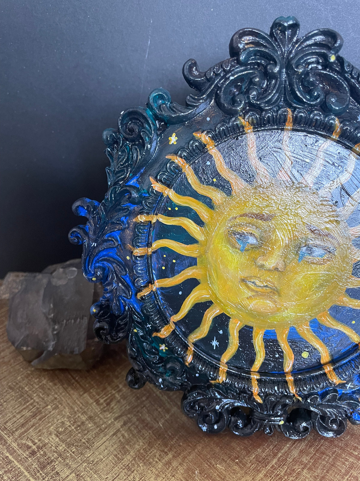 Sad Sun Painting