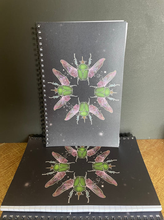 Magic Beetle Notebook