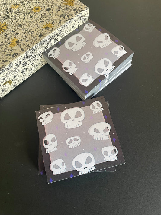 Skull Post-it Notes