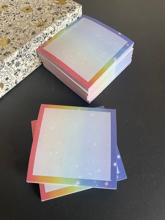 Rainbow Post-it Notes