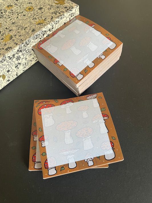 Mushroom Post-it Notes