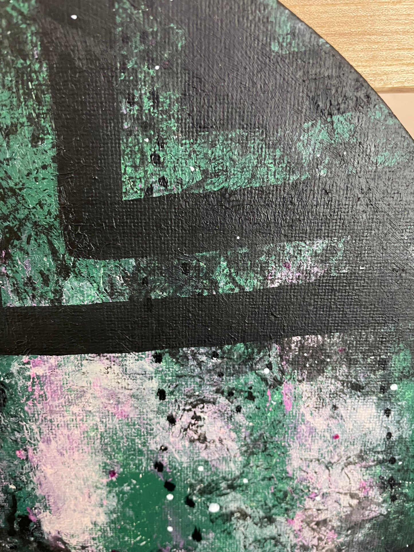 Mountain Lights Painting