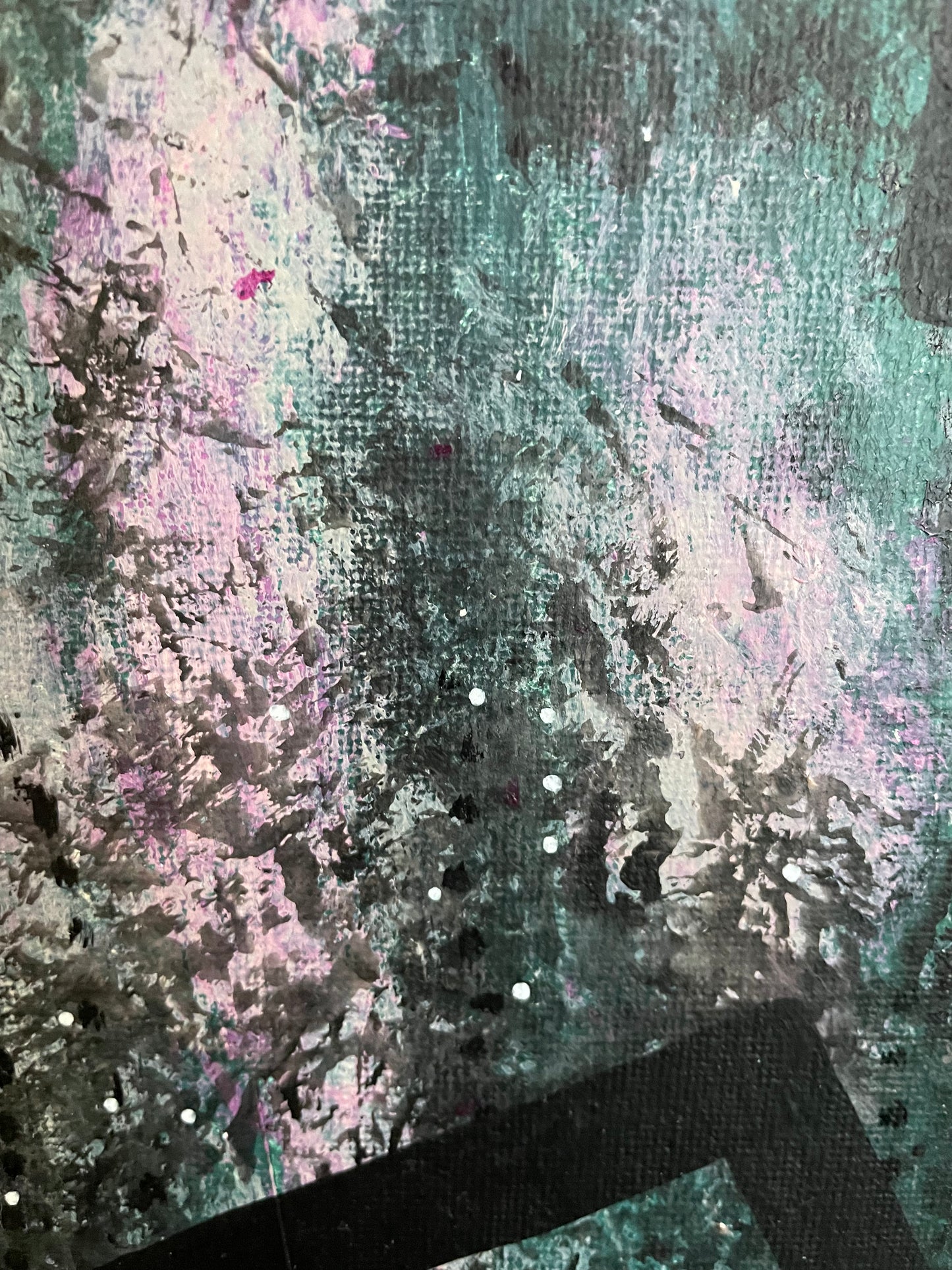 Mountain Lights Painting